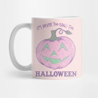 Never Too Early For Halloween - Vintage Pumpkin Mug